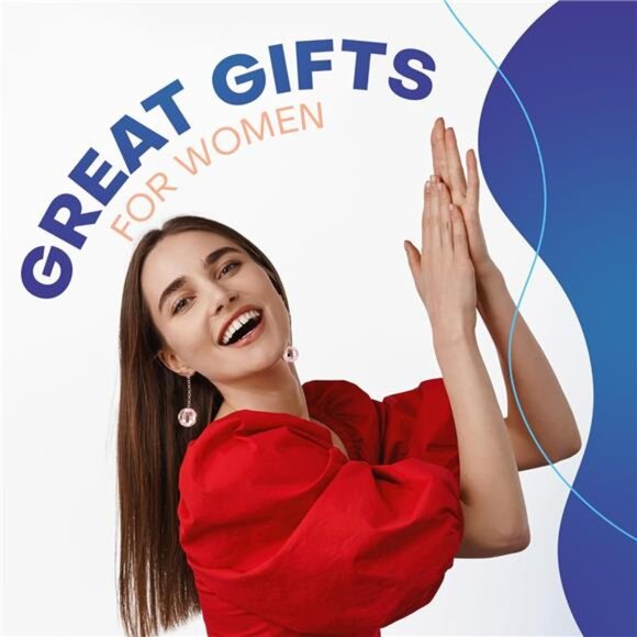 70s Disco Ball Earrings for Women - Rose Gold Party Costume Accessories - Retro - Picture 4 of 8